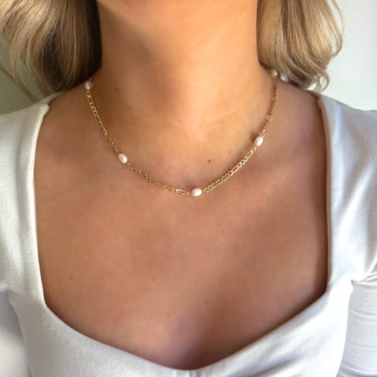 Pearl Figaro Necklace