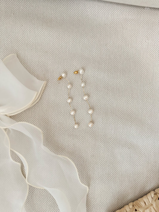 Juliet Pearl Drop Earrings