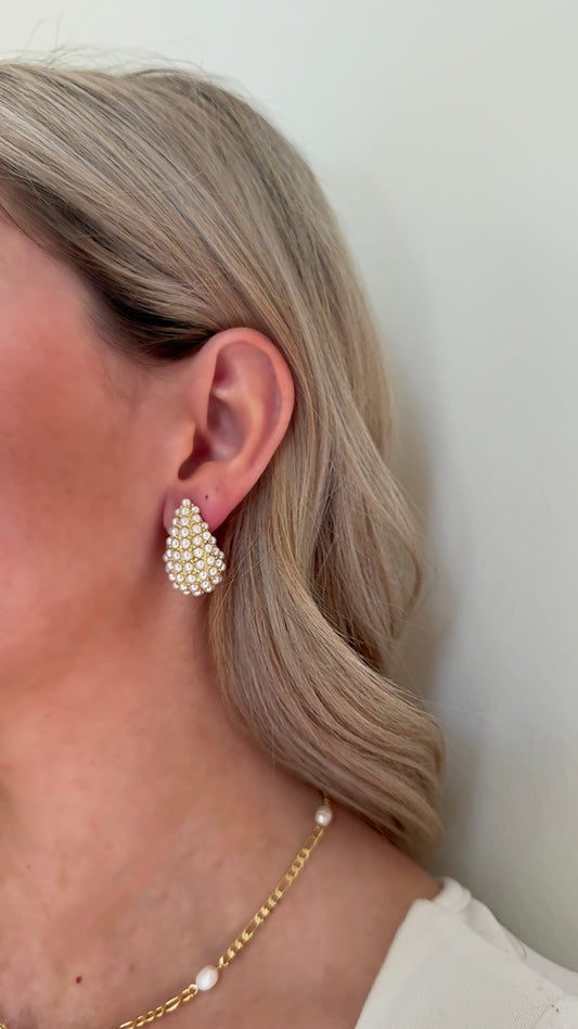 Prim Pearl Teardrop Earrings