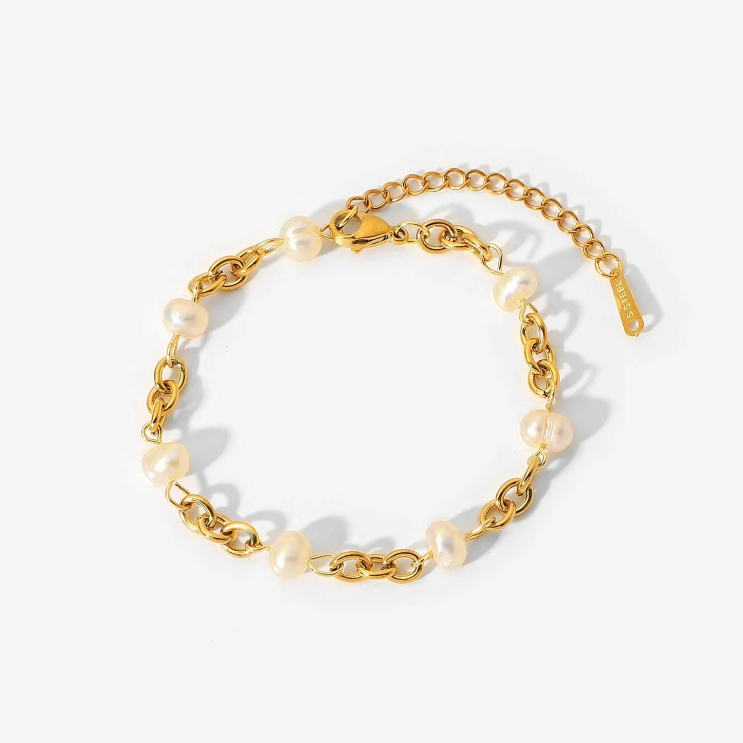 Pearl Chain Bracelet